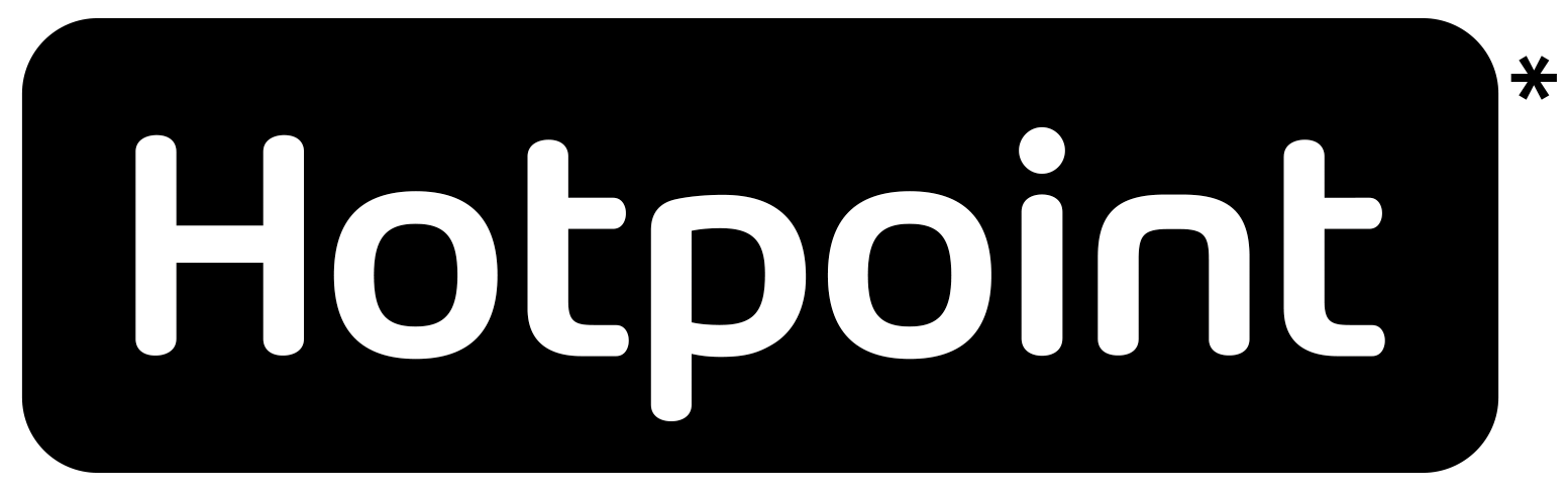 Hotpoint Brand logo * Whirlpool Corporation ownership of the Hotpoint brand in EMEA and Asia Pacific regions is not affiliated with the Hotpoint brand sold in the Americas.