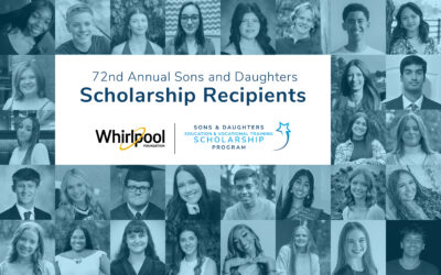 Whirlpool Foundation Announces 2024 Sons & Daughters Scholarship Recipients