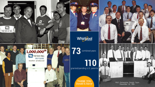 Long-serving Whirlpool Engineers Reflect on Prolific Careers, Highlight Importance of Protecting Intellectual Property