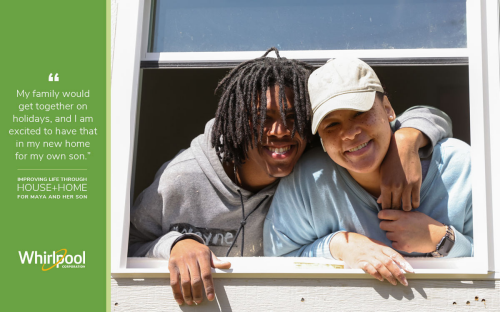 Habitat homeowner realizes dream of providing lasting childhood memories for her son