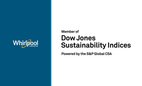 Whirlpool Corporation named to 2021 Dow Jones Sustainability Indices