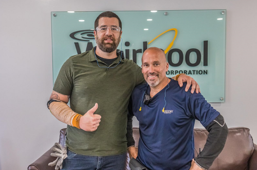 Scott Cabral, Group Leader at Whirlpool Corp.’s Fall River Operations, gets fit while helping to raise money for United Way