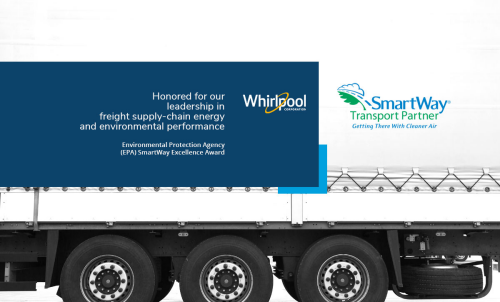 Whirlpool Corporation earns sixth consecutive EPA SmartWay Excellence Award; fourth consecutive High Performer recognition