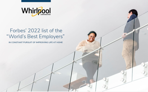 Whirlpool Corp. named to Forbes’ list of ‘World’s Best Employers’ in back-to-back years