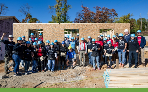 Whirlpool Corporation, Habitat for Humanity, and Indiana University Celebrate 15 Years of Collaboration with Landmark Build Whirlpool Corporation, Habitat for Humanity, and Indiana University Celebrate 15 Years of Collaboration with Landmark Build