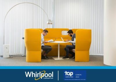 Whirlpool EMEA certified Top Employer Europe 2022