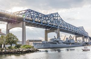 Bridge above water