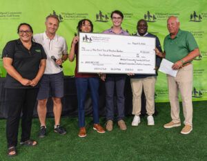 Benton Harbor First Tee receives donation from Whirlpool Charity Golf Event