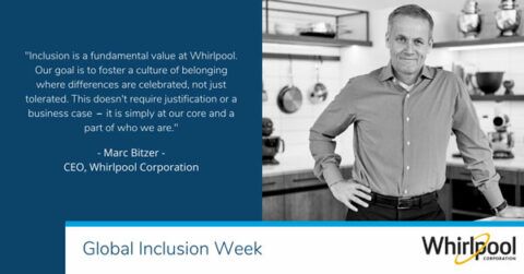 Marc Bitzer, Whirlpool Advocate for Global Inclusion