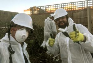 Whirlpool UK employees volunteering for Habitat for Humanity GB