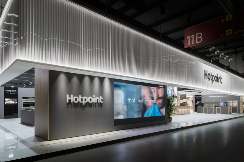 Hotpoint Booth at Eurocucina 2018