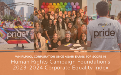Whirlpool Corporation Once Again Earns Top Score In Human Rights Campaign Foundation’s 2023-2024 Corporate Equality Index