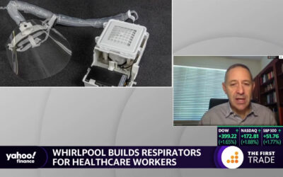 Whirlpool Corporation’s VP of Technology on Yahoo Finance, Whirlpool Builds Respirators for Healthcare Workers