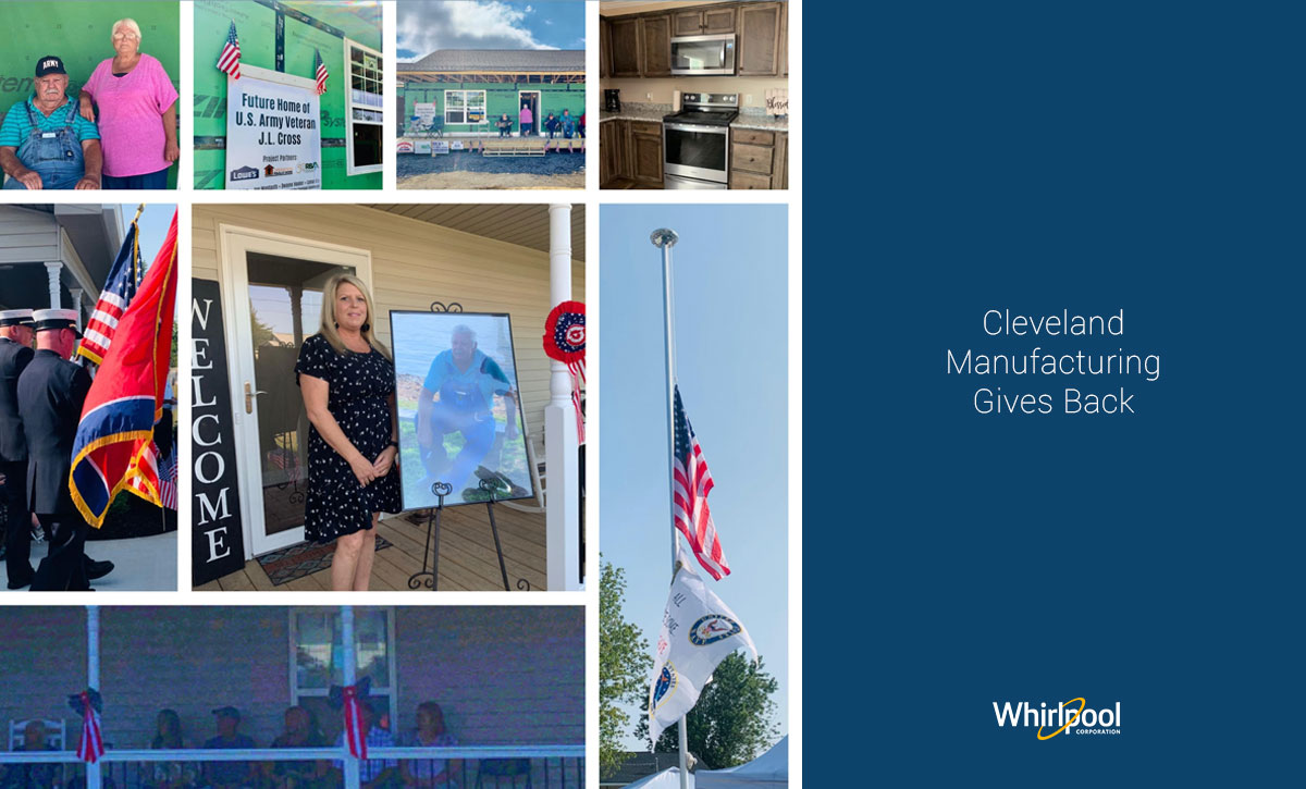 Whirlpool Cleveland Manufacturing Gives Back