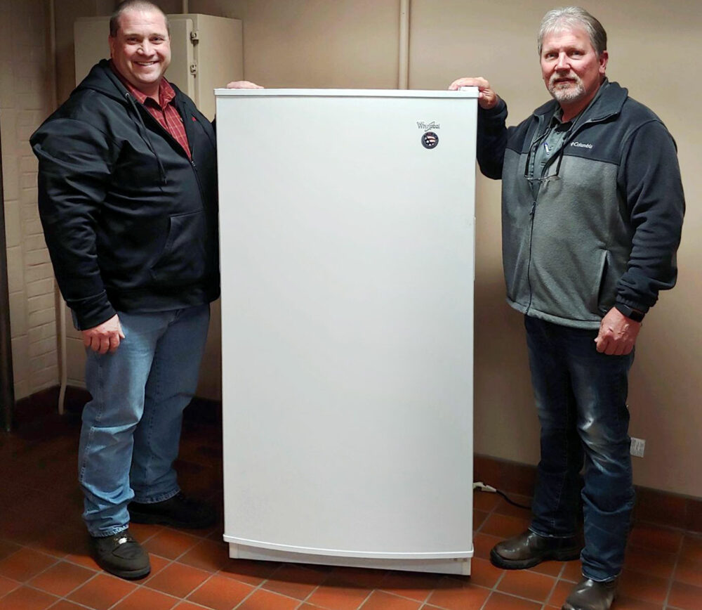 Findlay Water Treatment Plant Freezer Donation from Whirlpool