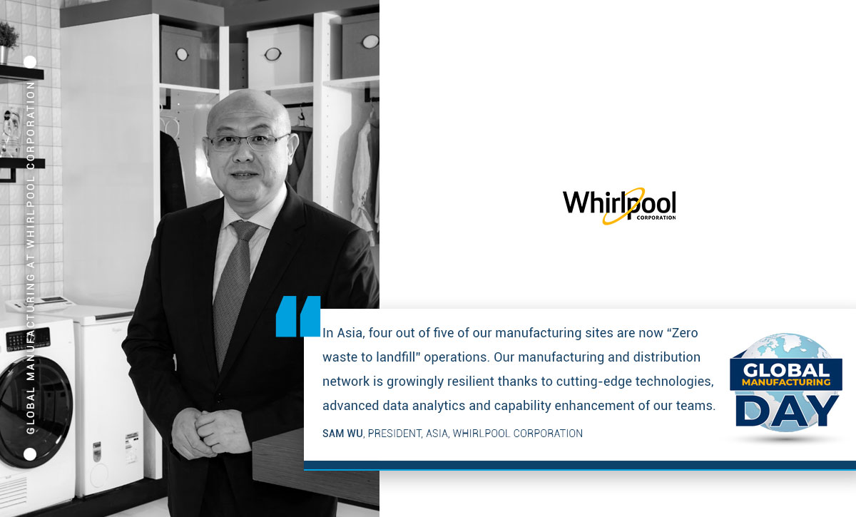 Whirlpool Asia Manufacturing, Sam Wu