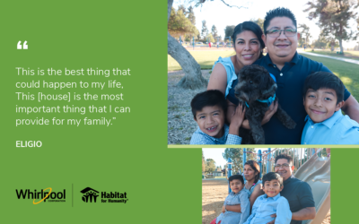 Family Secures New Sustainable Home with Lower Energy Bills Through Habitat for Humanity’s BuildBetter with Whirlpool Initiative