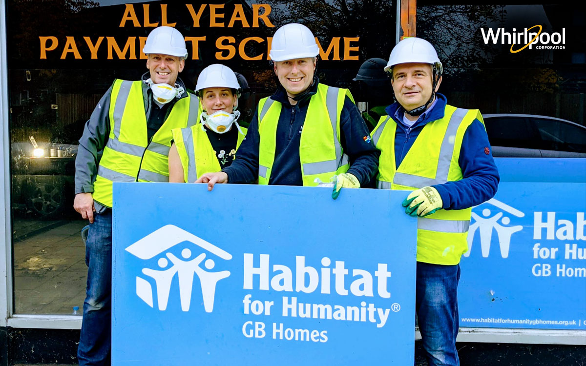 Whirlpool UK House + Home World Tour with Habitat for Humanity
