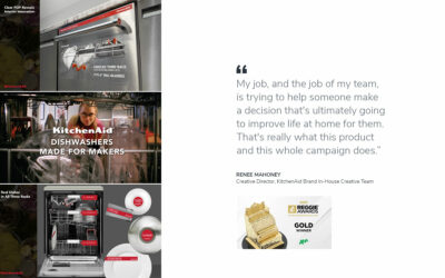 Bringing the excitement of cooking to cleaning: KitchenAid brand in-house creative team receives Gold Reggie Award