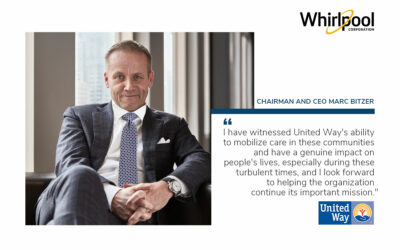 United Way Worldwide appoints Whirlpool Corp. Chairman and CEO Marc Bitzer as Worldwide Board of Trustees Chair