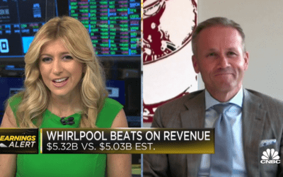 Whirlpool Corporation CEO Marc Bitzer on CNBC, Very Strong Q2 Results