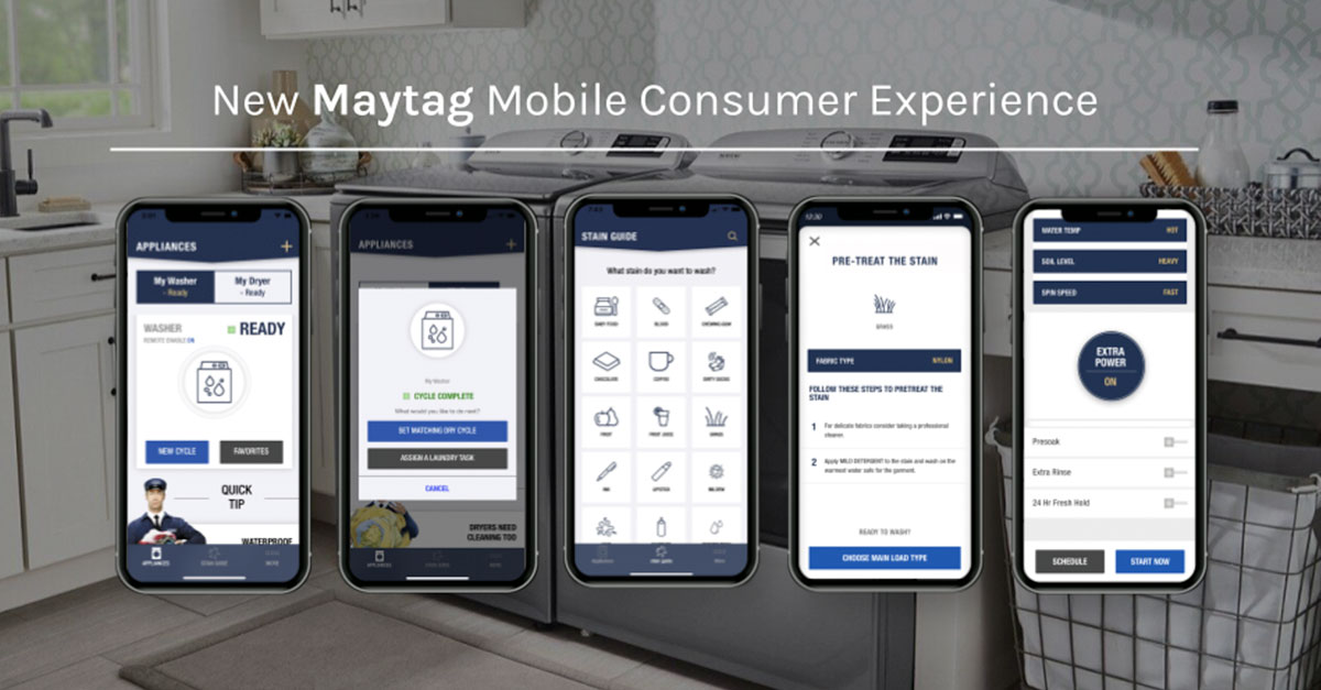 New Maytag App released in 2021