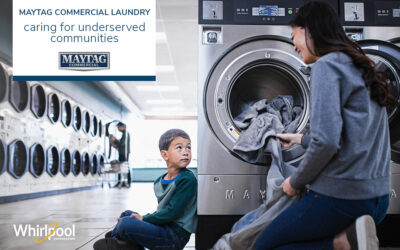 Maytag Commercial Laundry cares about underserved communities through laundromat programs