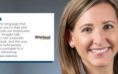 ‘Uncharted Territory’, New VP of Human Resources Monica Cederstrom talks about joining Whirlpool Corp during a pandemic