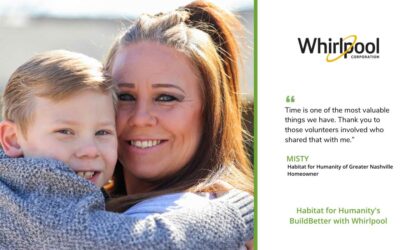 Habitat homeowner Misty finds new sense of safety and stability for herself and young son in new home
