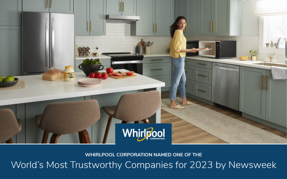 Whirlpool Corporation Named One of the World’s Most Trustworthy