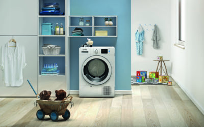 New Indesit Push&Go Dryer gives you easy drying with just one push
