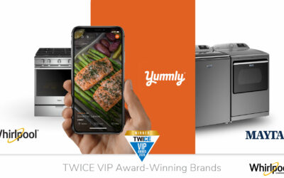 Maytag, Whirlpool and Yummly Brands Announce TWICE VIP Award Wins