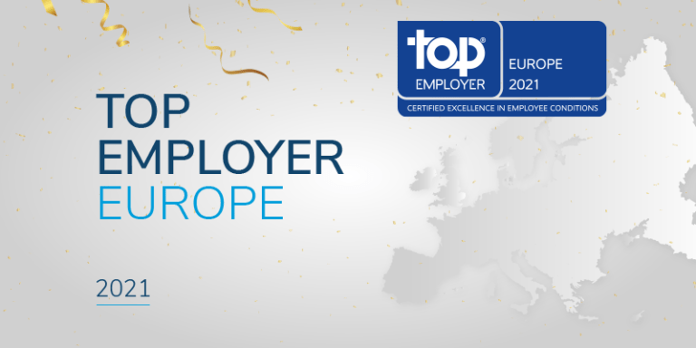 Whirlpool certified Top Employer Europe 2021