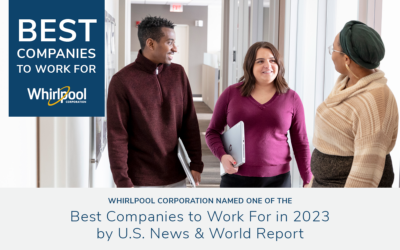 Whirlpool Corporation Named One of the Best Companies to Work For in 2023 by U.S. News & World Report