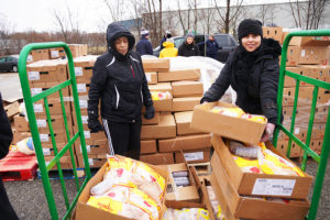 Whirlpool Corp and Southwest Michigan Community Action Agency Holiday Food Drive