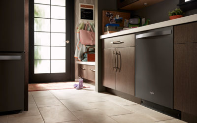 Find Extra Room in Cleaning Routines with Whirlpool® Smart ENERGY STAR® Certified Dishwasher with Third Level Rack