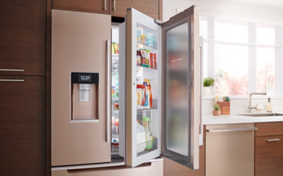 Combine Beauty and Efficiency with Whirlpool® Smart Appliances in Fingerprint Resistant Sunset Bronze