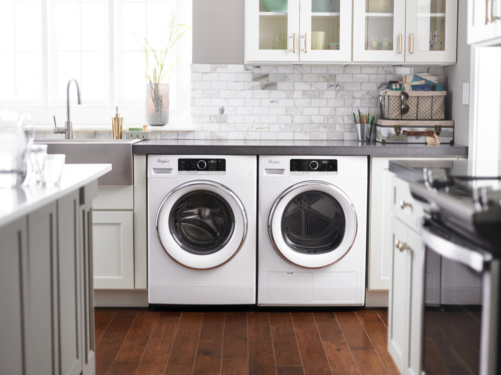 Whirlpool Compact Washer and Ventless Heat Pump Dryer