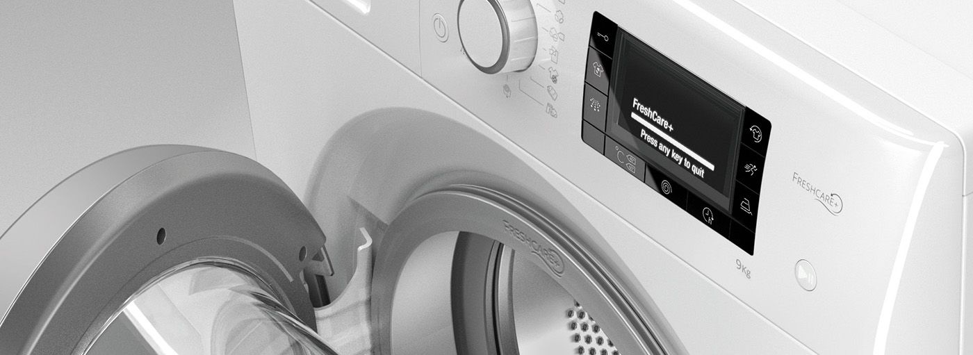 Whirlpool FreshCare+ built-in washer dryer