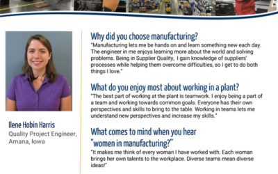 Women in Manufacturing Spotlight: Ilene Hobin Harris