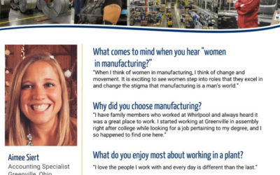 Women in Manufacturing Spotlight: Aimee Siert