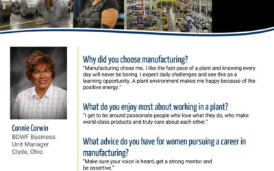 Women in Manufacturing Spotlight: Connie Corwin