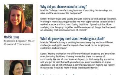 Women in Manufacturing Spotlight: Maddie Hying and Karen Hightower