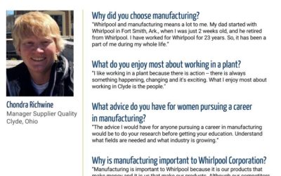 Women in Manufacturing Spotlight: Chondra Richwine