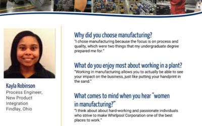 Women in Manufacturing Spotlight: Kayla Robinson