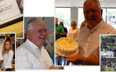 Mike Duensing celebrates his 50th anniversary with Whirlpool Corporation