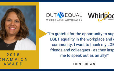 Erin Brown Honored as 2018 Out & Equal Champion Award Winner