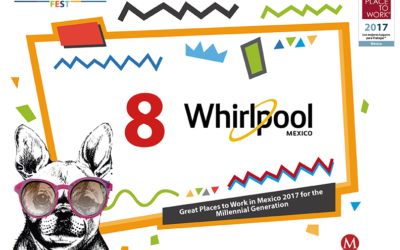 Whirlpool Mexico Ranked #8 Best Place to Work for Millennials