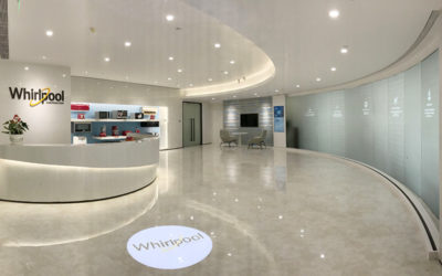 Innovative Reception Area Highlights Whirlpool Corporation’s History