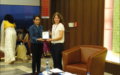 Regina Salazar, Regional CIO Global Product Organization, participates in Syntel’s Women’s Forum in Pune, India